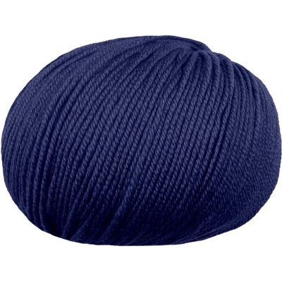 Lana Gatto pletací příze vlna merino BABY SOFT tmavě modrá