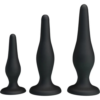 Image 1 of Pretty Love Mini Anal Kit Black