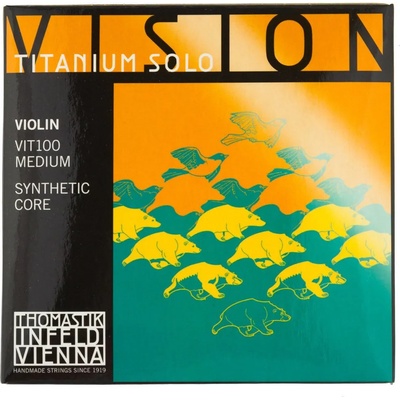 Thomastik Vision Titanium Solo VIT100 Violin 4/4 Medium Струни за цигулка (THVIT100)