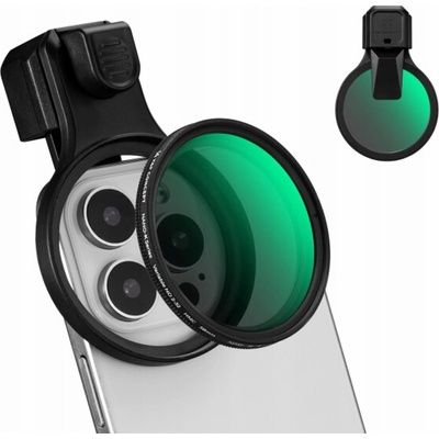 Kf Šedý filtr objektivu Nd2–nd32 pro smartphone s klipem 58 mm 15.0023
