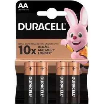 ICO Duracell: АА алкални батерии - 4 бр (10PP110071/10PP110023)