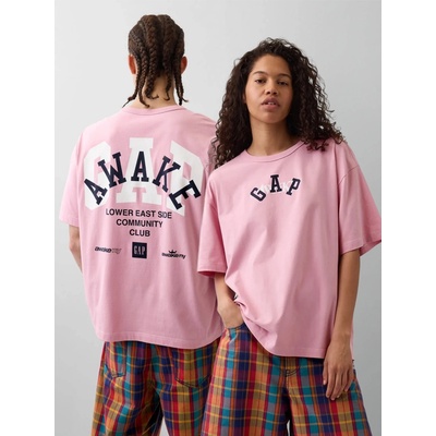 Gap s logom Gap × Awake NY ružové