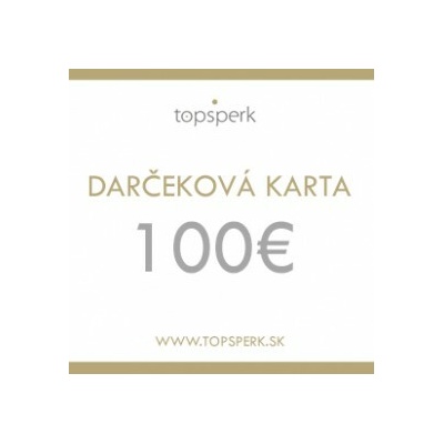 Darčeková poukážka 100 eur DK100SK