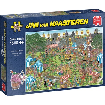 Jumbo - Puzzle Jan Van Haasteren: Festival Robina Hooda - 1 500 piese