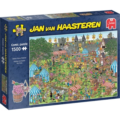 Jumbo - Puzzle Jan Van Haasteren: Festival Robina Hooda - 1 500 piese