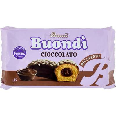 Bauli buondi koláčiky čokoládové 6 x 46 g