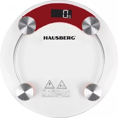 Hausberg HB-6000RS червена стъклена везна за баня (HB-6000RS)