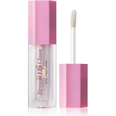 I Heart Revolution Butterfly olejový lesk na pery pre výživu a hydratáciu Flutter Gold Shimmer 4 ml