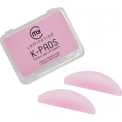 My Lamination K-Pads - silikonové natáčky na korejský lash lifting Barva: Růžová – 1 pár – Zboží Dáma