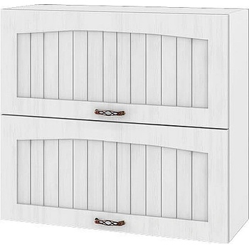 ИРИМ Горен кухненски шкаф Сити БФ-Бяло фладер-04-12 80 см