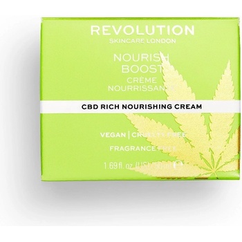 Revolution Beauty CBD Nourishing Moisturiser Дневен крем дамски 50ml