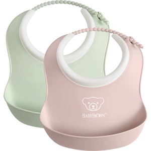 BabyBjörn Лигавници BabyBjorn - Green/Pink, 2 броя (0202-052043A) - ozone