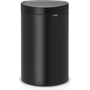Brabantia Кош за смет Brabantia Touch Bin New 40L, Matt Black (649733)