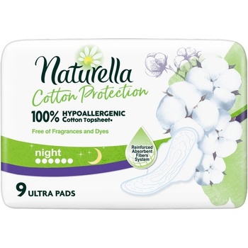 Naturella Cotton Protection Ultra Night 9 ks