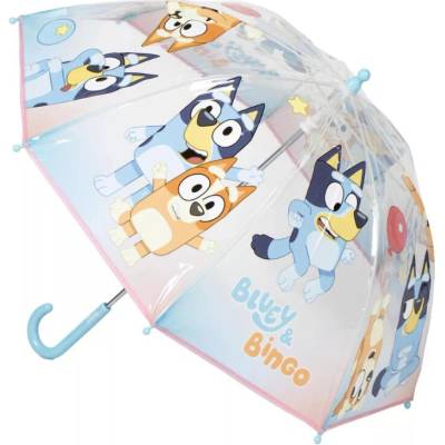 Dětský průhledný deštník Bluey