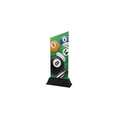 Poháry Bauer Akrylátová trofej CAS0164 Billiard