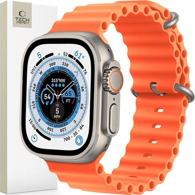 Tech-Protect Iconband Pro na Apple Watch 42/44/45/49 mm, orange TEC930212