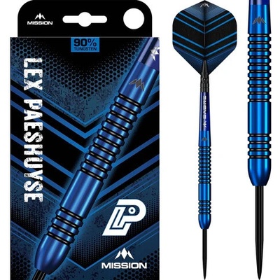 Mission Lex Paeshuyse Blue/Black 90% 22g steel