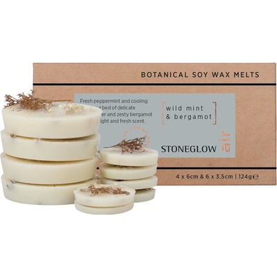 Stoneglow vonný vosk Air Wild Mint & Bergamot 4 ks 124 g