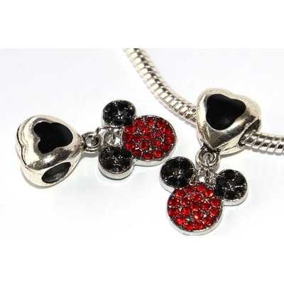 Fashion Jewerly Korálek Přívěsek Myška Myšák Minnie Mouse 3079