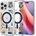 Spigen iPhone 16 Pro Max SPIGEN ULTRA HYBRID MAG ANALOGUE пластмасов протектор за телефон, устойчив на удар, MagSafe, TRANSFER ACS08726 (ACS08726)