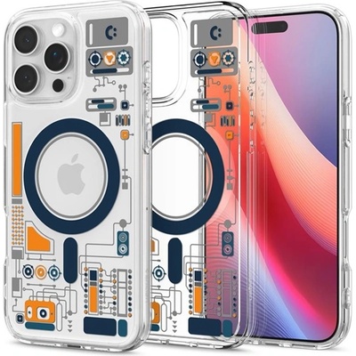Spigen iPhone 16 Pro Max SPIGEN ULTRA HYBRID MAG ANALOGUE пластмасов протектор за телефон, устойчив на удар, MagSafe, TRANSFER ACS08726 (ACS08726)