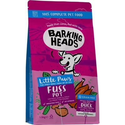 Barking Heads Little Paws Doggylicious Duck 1,5 kg