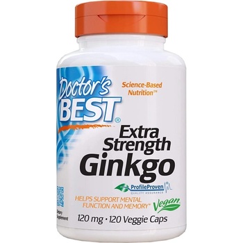 Image 1 of Doctor's Best BEST Extra Strength Ginkgo 120 mg [120 капсули]
