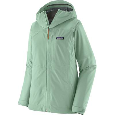 Patagonia Дамско водоустойчиво яке Patagonia Women's Boulder Fork Rain Jacket Waterproof jacket - Thin Ice (102-3866-1514)