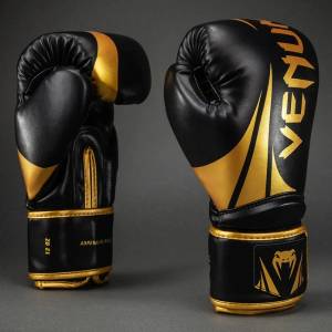 Venum | Официален Вносител за България Боксови Ръкавици Venum Challenger 2.5 - Black/Gold - 14 oz