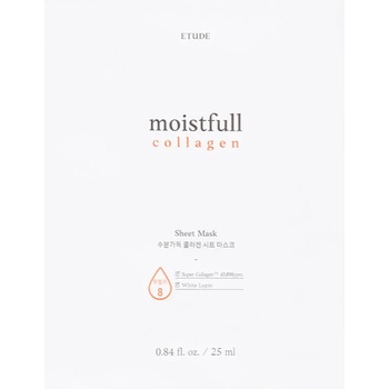 Etude Moistfull Collagen Sheet Mask - Хидратираща лист-маска с колаген 1бр/37мл