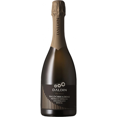 Daldin Brut Tre Dame Valdobbiadene Prosecco Superiore DOCG biele 11% 0,75 l (čistá fľaša)