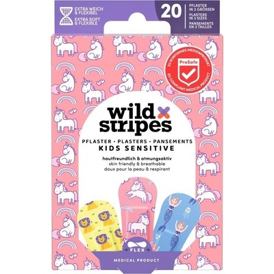 Wild Stripes Kids Fantasy INT - Dětské náplasti 20 ks