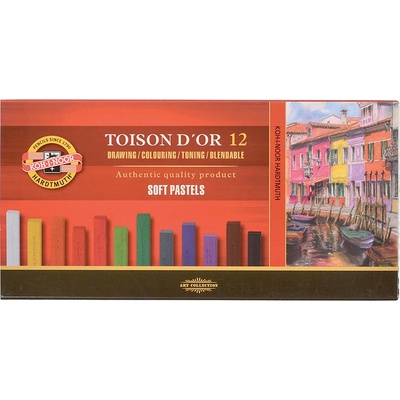 Koh-i-noor Toison D´or súprava prašných umeleckých pastelov 48 ks