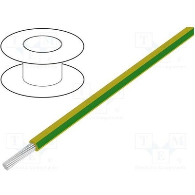 Belden 8918 189100 Vodič lanko Cu 18AWG PVC žluto-zelená 600V Stínění 30m