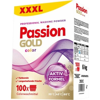 Passion Gold Color prací prášek 6 kg 100 PD