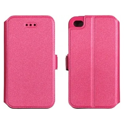 Huawei Страничен калъф тип тефтер за Huawei P8 Lite Book Pocket розов