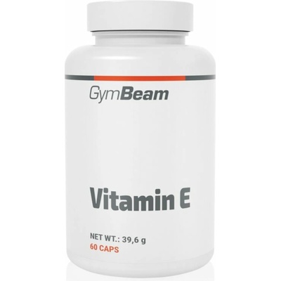 GymBeam Vitamin E kapsuly na podporu ochrany buniek pred oxidačným stresom 72 g
