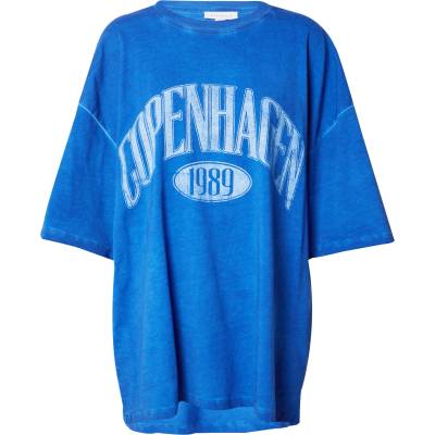 TOPSHOP Тениска 'Copenhagen' синьо, размер L
