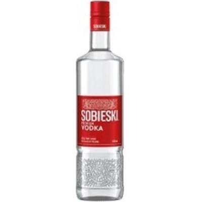 SOBIESKI VODKA RED 37,5% 1 l (holá láhev)