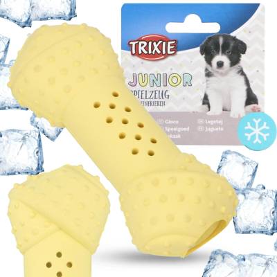 Junior chladící kost prírodná guma 10 cm