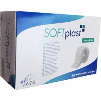 ZARYS Fixačná náplasť z netkanej textílie biela 1,25 cm x 9,14 m 24 ks