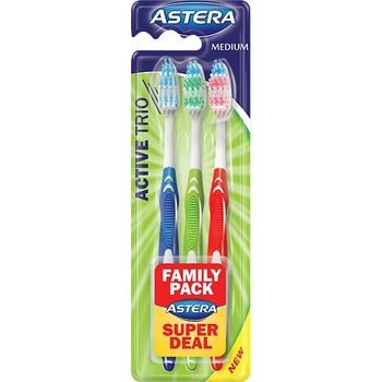 Image 1 of ASTERA Четка за зъби astera active trio medium (a-3090-000170_7)