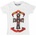 ROCK OFF детска тениска Guns N' Roses - Appetite For Destruction - БЯЛ - ROCK OFF - GNRTSP01BW