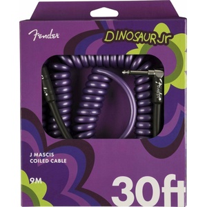 Fender J Mascis Coiled Instrument Cable 9 m Директен - Ъглов Инструментален кабел (0990823026)