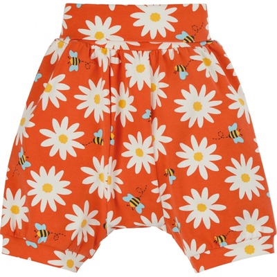 dětské šortky Kopretiny a včelky Frugi
