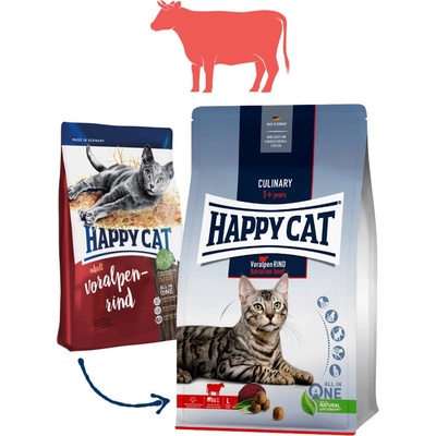Happy Cat Culinary Voralpen-Rind 4 kg