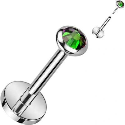 S4U PUSH IN piercing do brady ucha TITAN (vitrail medium) TIT1241VM-1008