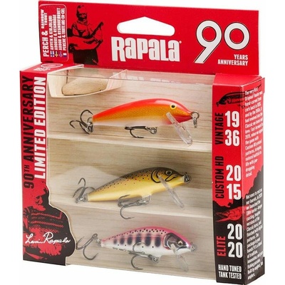 Rapala Wobler 90 Years Lure Kit Count Down 3ks