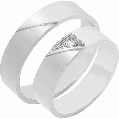 Eppi Trendy snubní prsteny ze zlata s diamanty Mert RW41688